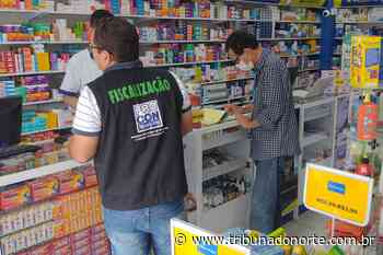 Procon Natal faz fiscalização em farmácias da cidade - 12/08/2022 - Notícia - Tribuna do Norte