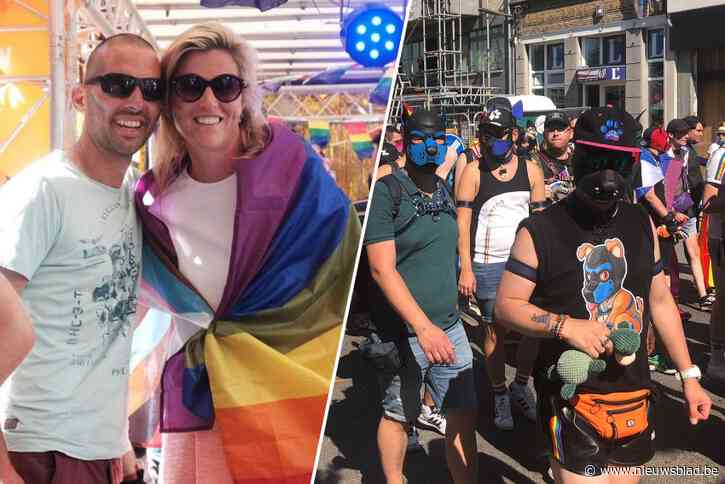 IN BEELD. Hitte houdt feestvierders niet tegen: Antwerp Pride trekt 125.000 bezoekers, ook politiek viert mee