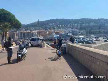 Le camps illégal de migrants de la digue du port évacué à Nice, leurs affaires jetées à la benne
