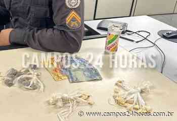Jovem e dois adolescentes são flagrados com drogas na Penha - Campos 24 Horas | Seu Jornal Online. - Campos24Horas