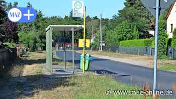 Havelländer Weg in Falkensee: Weg zum Bus über „Acker“ oder Fahrbahn - Märkische Allgemeine Zeitung