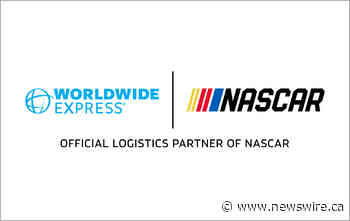 Worldwide Express Expands NASCAR Presence and Becomes Official Logistics Partner