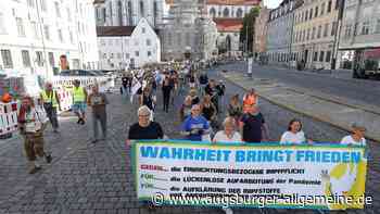 "Corona-Demonstranten" sagen "Nein" zum System