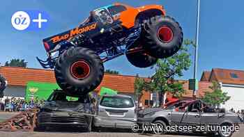 Monstertruck-Show kommt nach Stralsund: Wir bewegen 300 Tonnen Material - Ostsee Zeitung