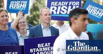 Dominic Raab denies Rishi Sunak betrayed Boris Johnson for leadership bid - The Guardian