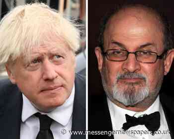 Prime Minister Boris Johnson "appalled" at Sir Salman Rushdie stabbing - Messenger Newspapers