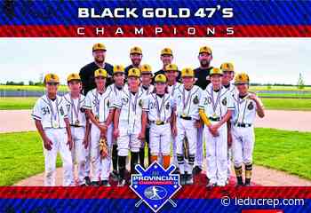 Black Gold 47's win U11 baseball provincials - The Leduc Rep