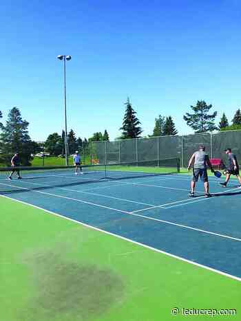 Leduc pickleball players disappointed in lack of designated courts - The Leduc Rep