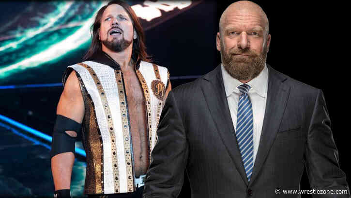 AJ Styles On Triple H Taking Over: I’m Very Optimistic About How Everything Is Going