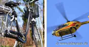 Kreis Ansbach: Schwerer Radunfall ohne Helm - Frau (69) wird mit schweren Kopfverletzungen in Klinik geflogen - inFranken.de