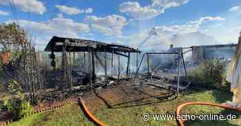 Brand im Osten von Lampertheim - Echo Online