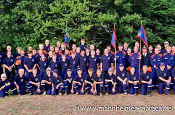 Jugendfeuerwehren aus Lampertheim beim Kreiszeltlager - Mannheimer Morgen