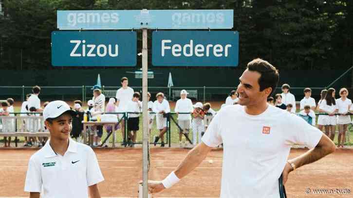 "Der beste Tag meines Lebens": Roger Federer löst altes Versprechen ein - n-tv NACHRICHTEN