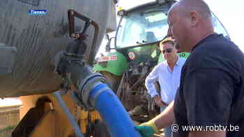 Bedrijven kunnen gratis gezuiverd restwater halen bij de Tiense Suikerfabiek om te gebruiken als sproeiwater - ROB-tv