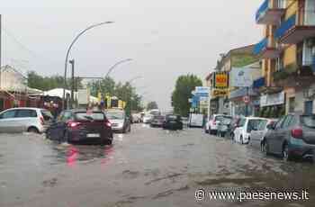 Capua – Piove, la città finisce sott'acqua. Tutto bloccato - Paesenews