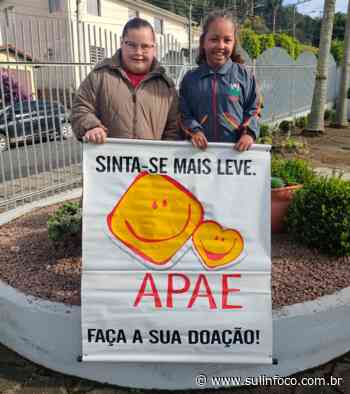 Separe a sua contribuição: APAE de Orleans realizará pedágio solidário neste sábado - Sulinfoco