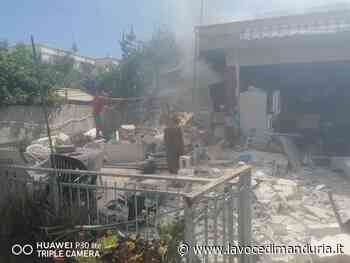 Paura a San Vito per un'esplosione che ha distrutto una villetta - La Voce di Manduria