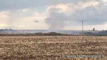 Termoli: Incendio in via Mincio - Termoli Online