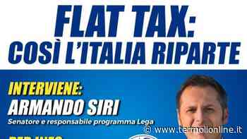Flat tax: il senatore Armando Siri al porto turistico - Termoli Online
