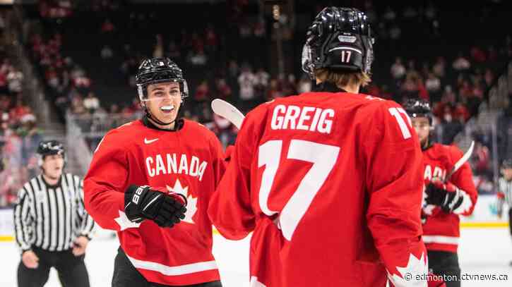 Canada tops Czechia 5-1 in world junior hockey championship
