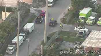 Person in Custody After Police Search for Business Burglar in Davie