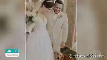 Cachorro vira-lata 'invade' casamento e ganha final feliz - gshow.globo.com