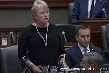 Newmarket-Aurora MPP makes first speech to Ontario legislature - NewmarketToday.ca