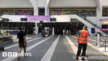 Birmingham New Street station falls silent for rail strike