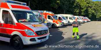 Rettungskräfte aus Herten, Marl und Haltern rücken aus zur Bombenentschärfung - Hertener Allgemeine