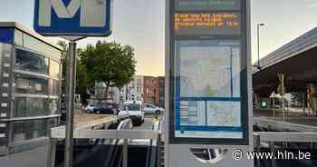 Metroverkeer vrijdagavond onderbroken door brandje: “Geen passagiers aanwezig” - Het Laatste Nieuws