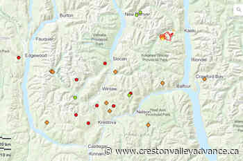 Nearly 40 wildfires burning in West Kootenay - Creston Valley Advance