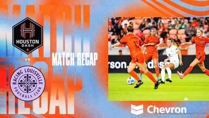 Houston Dash extend unbeaten run to four games under Amorós - Houston Dynamo FC