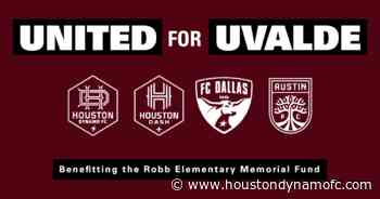 FC, Houston Dash, Austin FC and FC Dallas Honor Victims of Uvalde Shooting | Houston Dynamo - Houston Dynamo FC