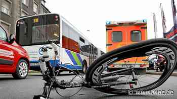 Unfall in Gelsenkirchen: 61-Jähriger stürzt kopfüber vom Rad - WAZ News