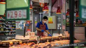 Hong Kong's Hang Seng drops 2% as Asia markets slip; China's inflation rises - CNBC