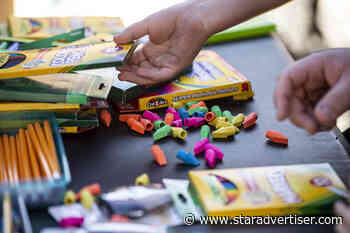 State program provides supplies to 8,000 Hawaii public school students