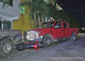 Carambola en colonia de Misantla deja un lesionado - Imagen de Veracruz