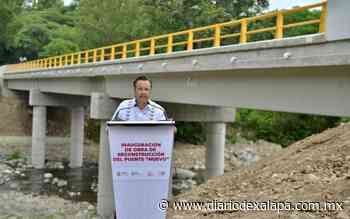 Hacemos puentes que duran: Los trabajos de ingeniería llevan tiempo, afirma Cuitláhuac García - Diario de Xalapa