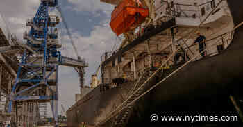 Ukraine’s First U.N. Grain Ship Prepares to Depart for Africa