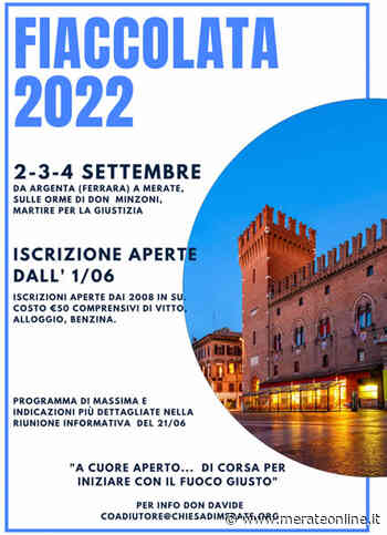 Merate: una fiaccolata da Argenta fino in città sulle orme di Don Giovanni Minzoni - Merate Online