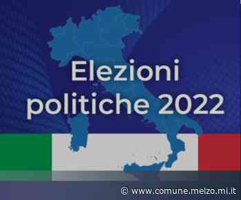 Elezioni Politiche 2022: voto a domicilio - Comune di Melzo