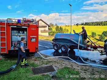 Schopfheim/Region: Die Tanks sind voll: Löschwasser auf Vorrat für den Feuer-Notfall - SÜDKURIER Online