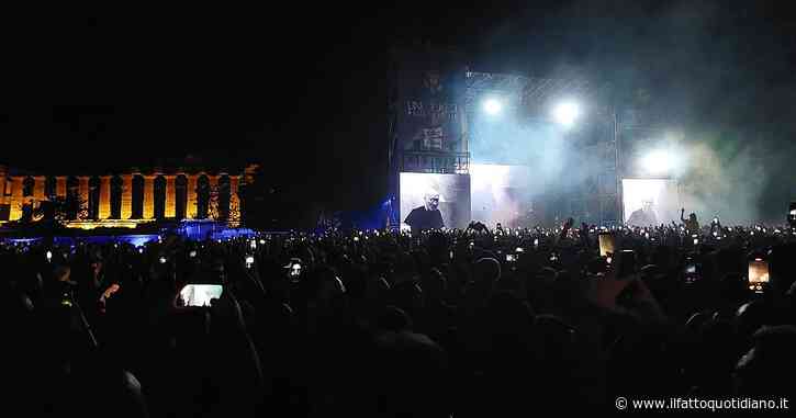 Sicilia, 10mila persone al concerto antimafia nel regno di Messina Denaro: Kalkbrenner fa ballare il tempio di Selinunte