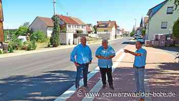 Ortsdurchfahrt Bieselsberg: Bei Straßensanierung gleich vier Maßnahmen erledigt