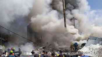 Schwere Explosion in armenischem Einkaufszentrum