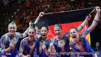 European Championships: EM-Bronze: Medaillen-Coup für deutsche Turnerinnen - Bietigheimer Zeitung