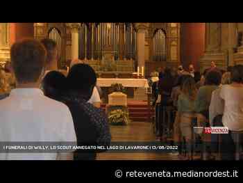 LONIGO | I FUNERALI DI WILLY, LO SCOUT ANNEGATO NEL LAGO DI LAVARONE - Rete Veneta