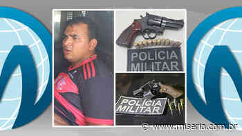 Jovem preso armado num bar em Juazeiro e outro com revólver no Tiradentes - Site Miséria