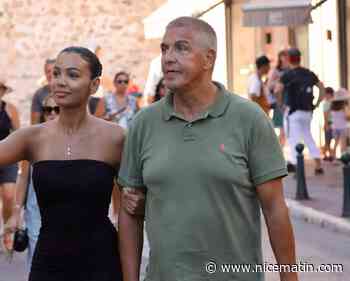 Samy Naceri et sa "déesse" Athena ne sont pas passés inaperçus à Saint-Tropez