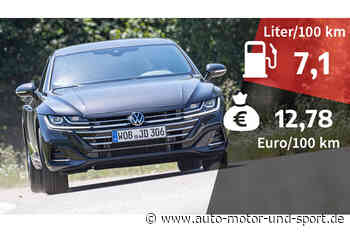 Kosten und Realverbrauch: VW Arteon Shooting Brake 2.0 TDI R-Line - Auto Motor und Sport
